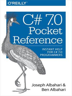 cover image of C# 7.0 Pocket Reference